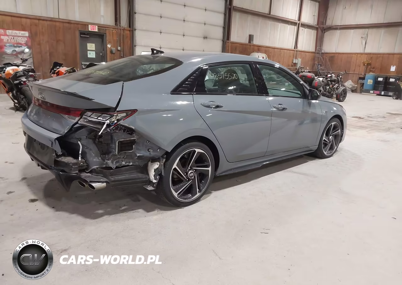 2023 Hyundai Elantra N Line VIN:KMHLR4AF5PU433938 - 4