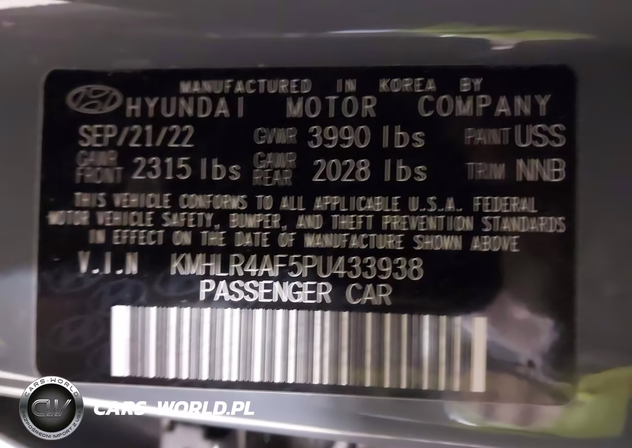 2023 Hyundai Elantra N Line VIN:KMHLR4AF5PU433938 - 9