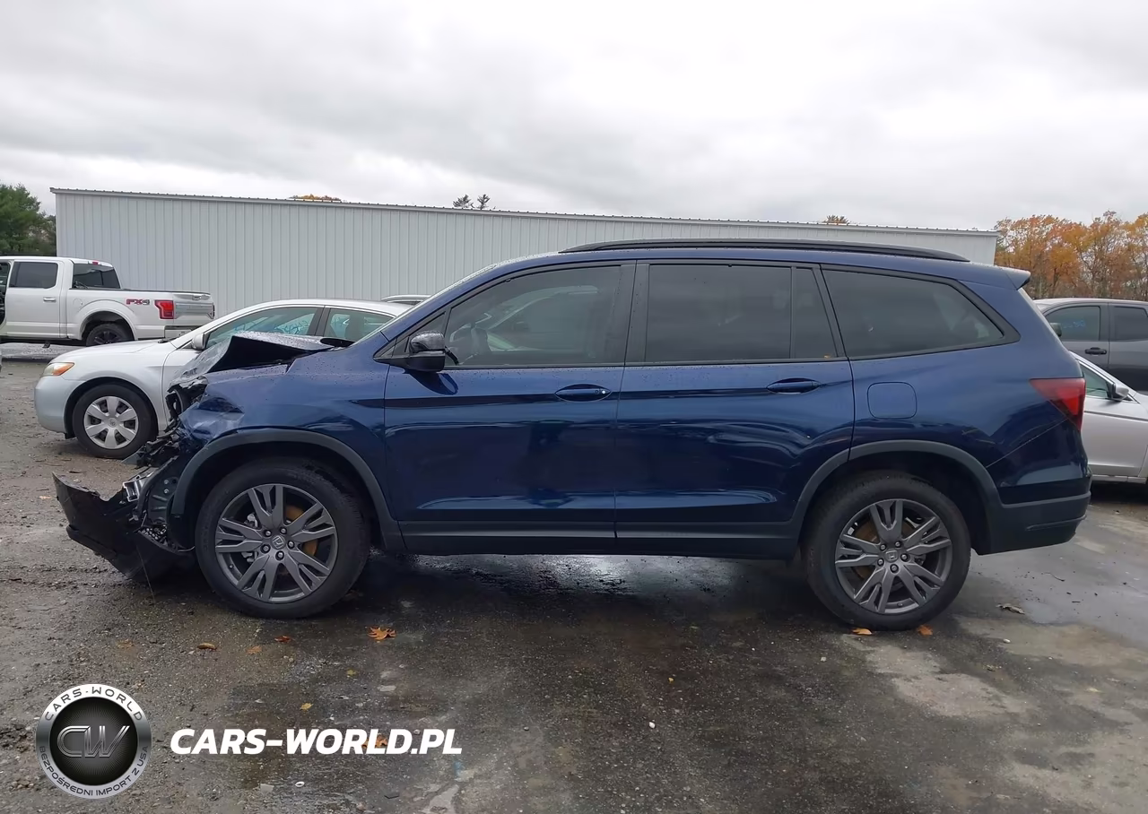 2022 Honda Pilot Awd Sport VIN:5FNYF6H34NB031313 - 15