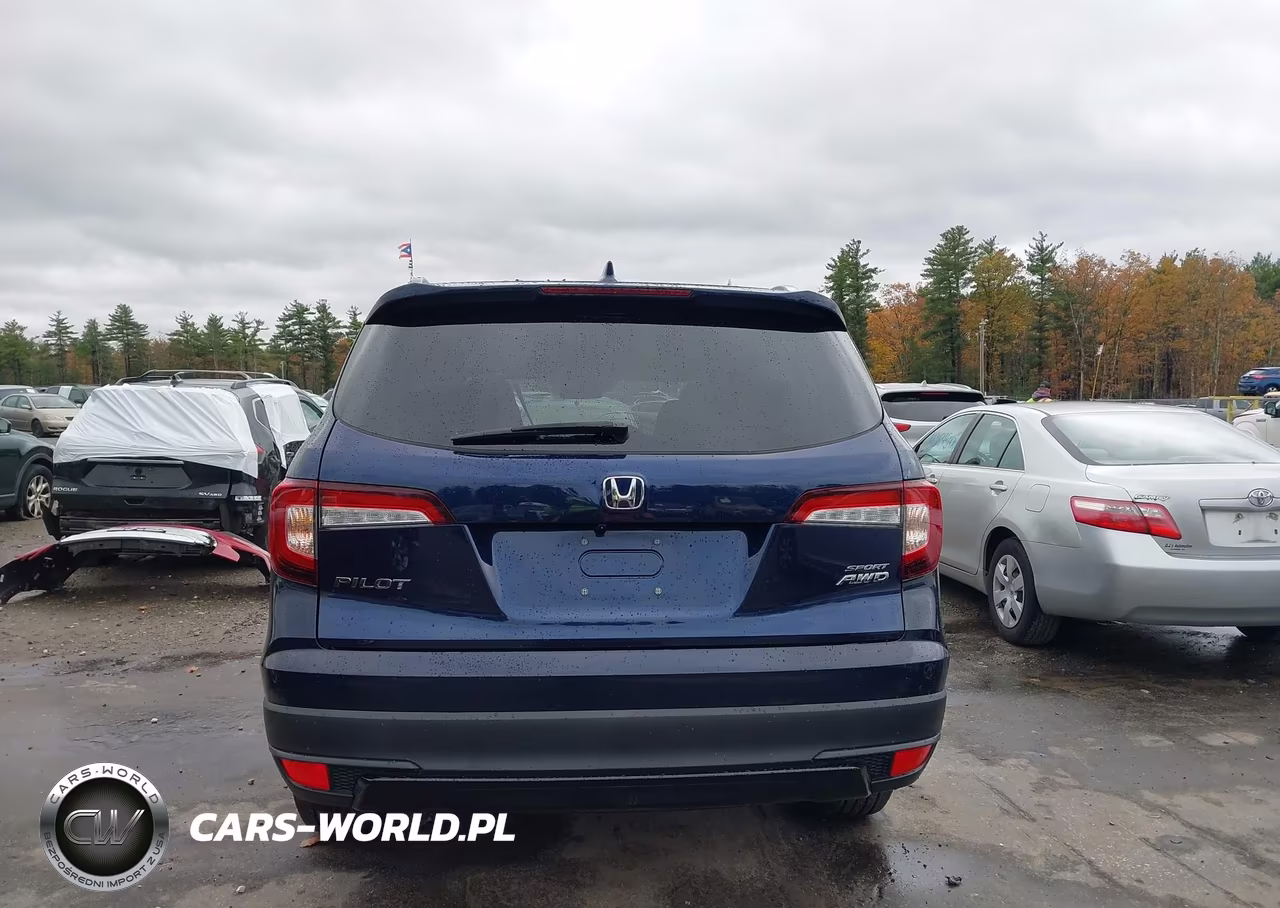 2022 Honda Pilot Awd Sport VIN:5FNYF6H34NB031313 - 17