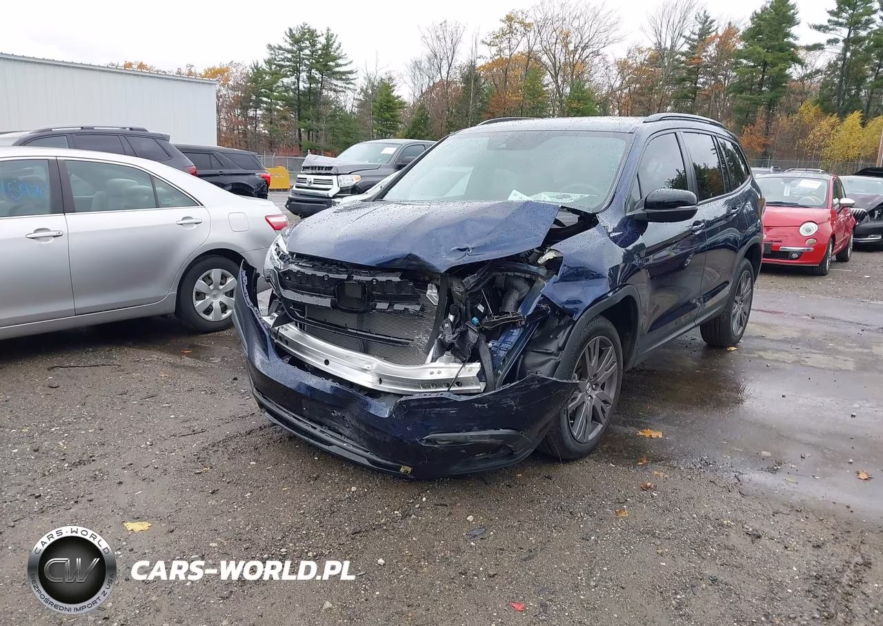 2022 Honda Pilot Awd Sport VIN:5FNYF6H34NB031313 - 2