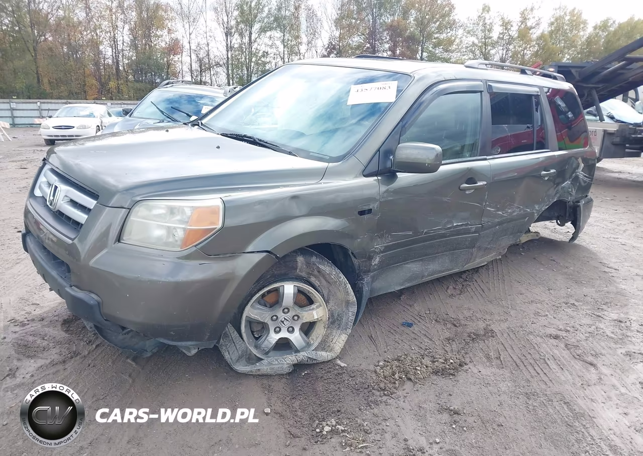 2006 Honda Pilot Ex-L VIN:5FNYF18606B024485 - 2