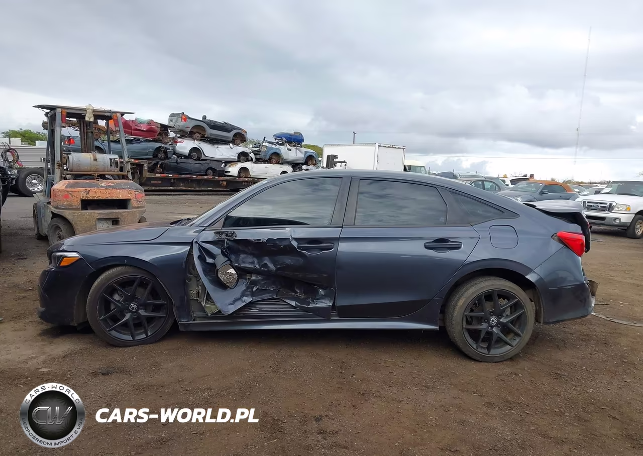 2022 Honda Civic Sport VIN:2HGFE2F53NH549917 - 14