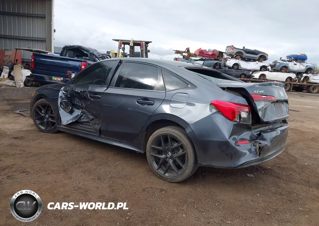 2022 Honda Civic Sport VIN:2HGFE2F53NH549917 - 3