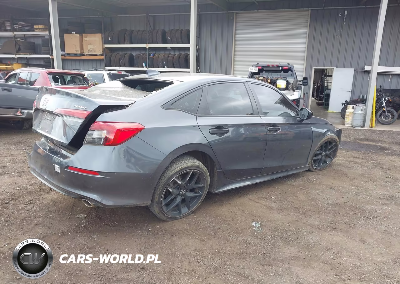 2022 Honda Civic Sport VIN:2HGFE2F53NH549917 - 4