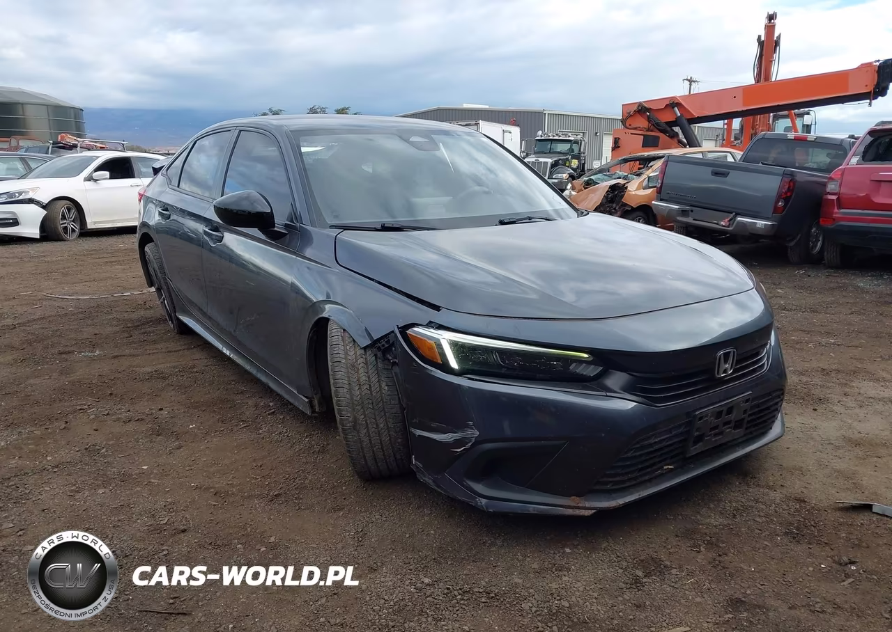 2022 Honda Civic Sport VIN:2HGFE2F53NH549917 - 6