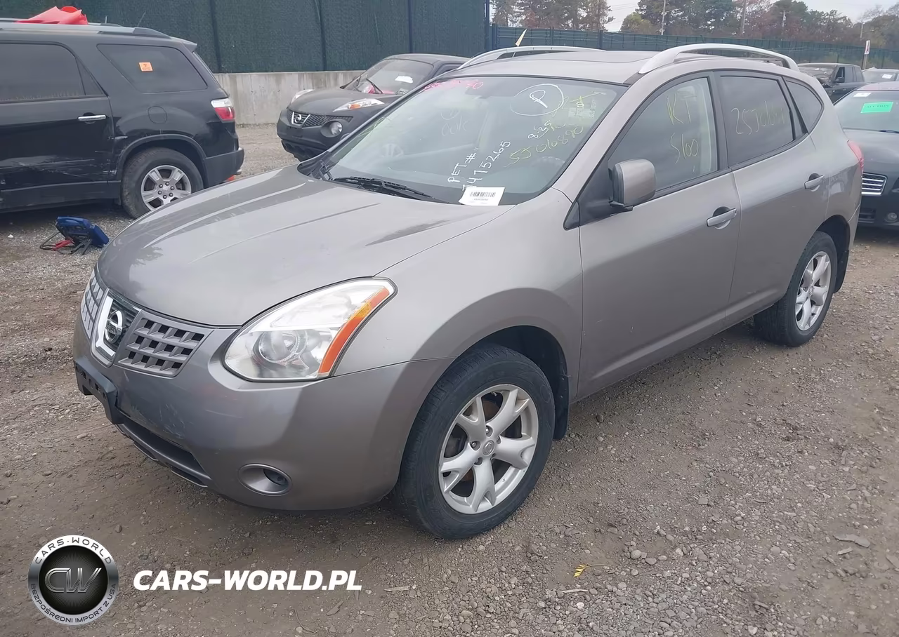 2009 Nissan Rogue Sl VIN:JN8AS58V19W438309 - 2