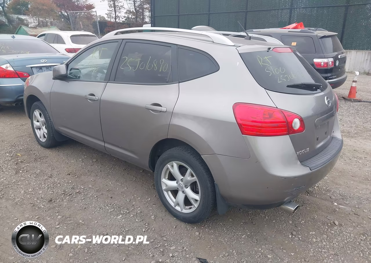 2009 Nissan Rogue Sl VIN:JN8AS58V19W438309 - 3