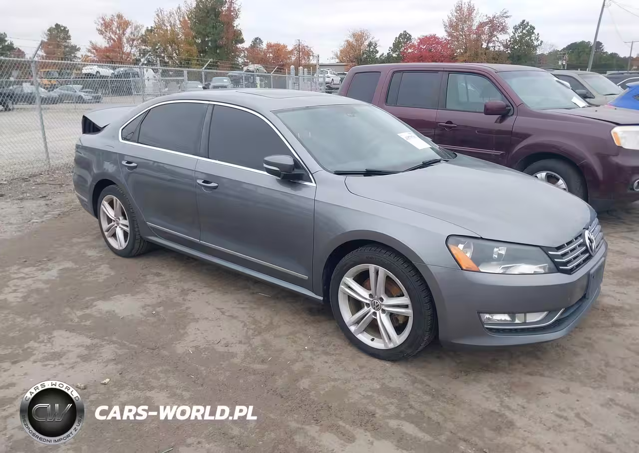2013 Volkswagen Passat 3.6L V6 Sel Premium