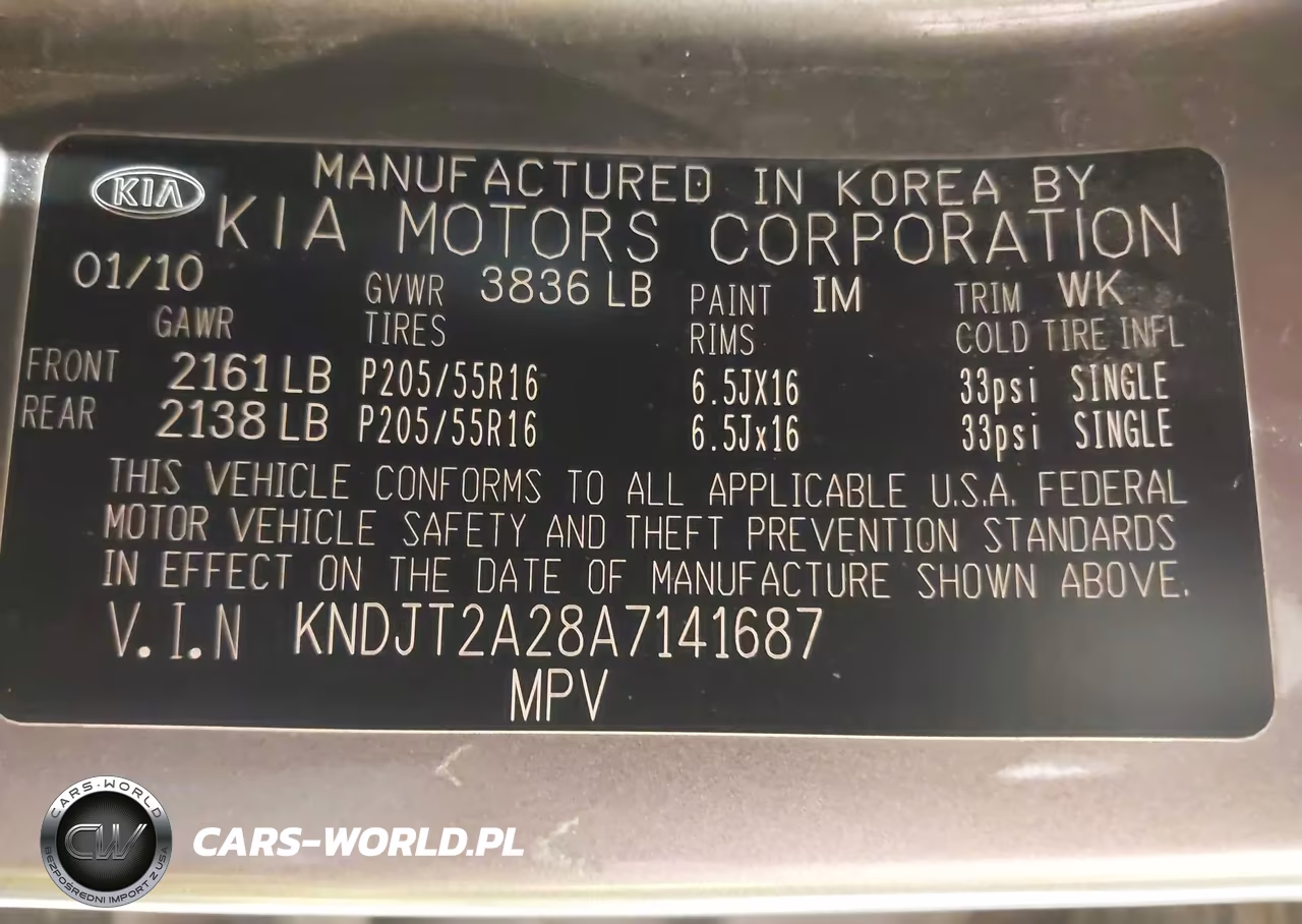 2010 Kia Soul + VIN:KNDJT2A28A7141687 - 9