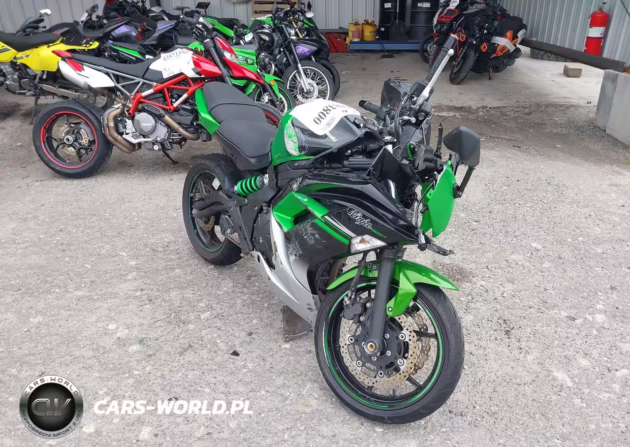 2016 Kawasaki Ex650 E