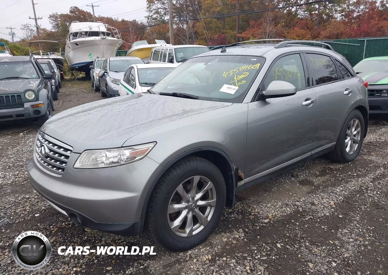 2008 Infiniti Fx35 VIN:JNRAS08W08X207725 - 2