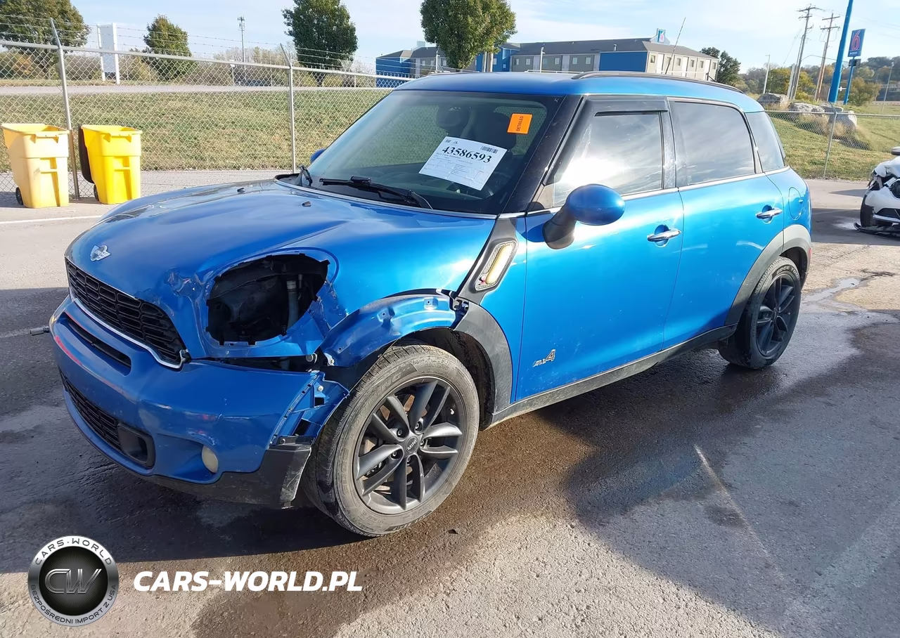 2012 Mini Cooper S Countryman VIN:WMWZC5C52CWL58265 - 2
