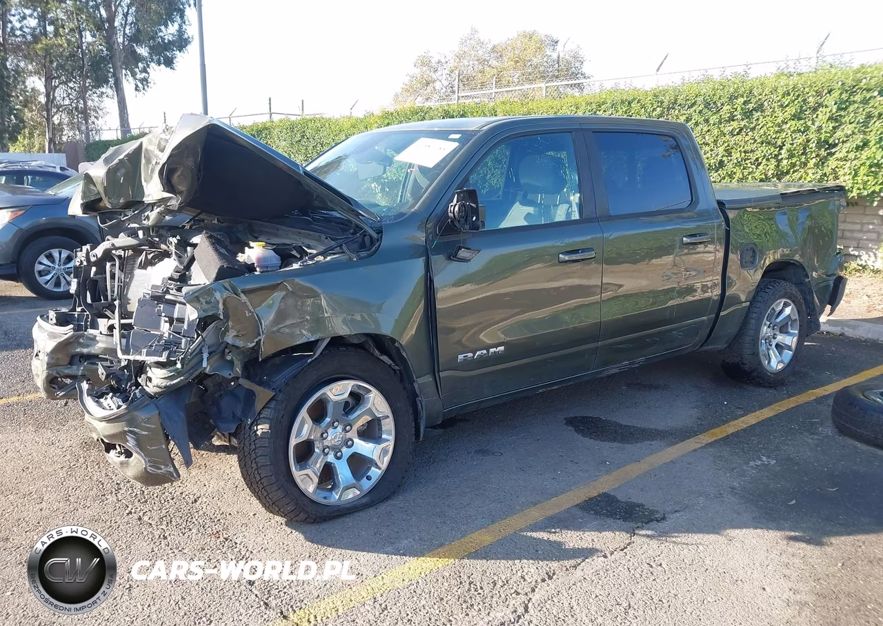 2021 Ram 1500 Big Horn 4X4 5'7 Box VIN:1C6SRFFM6MN612036 - 2