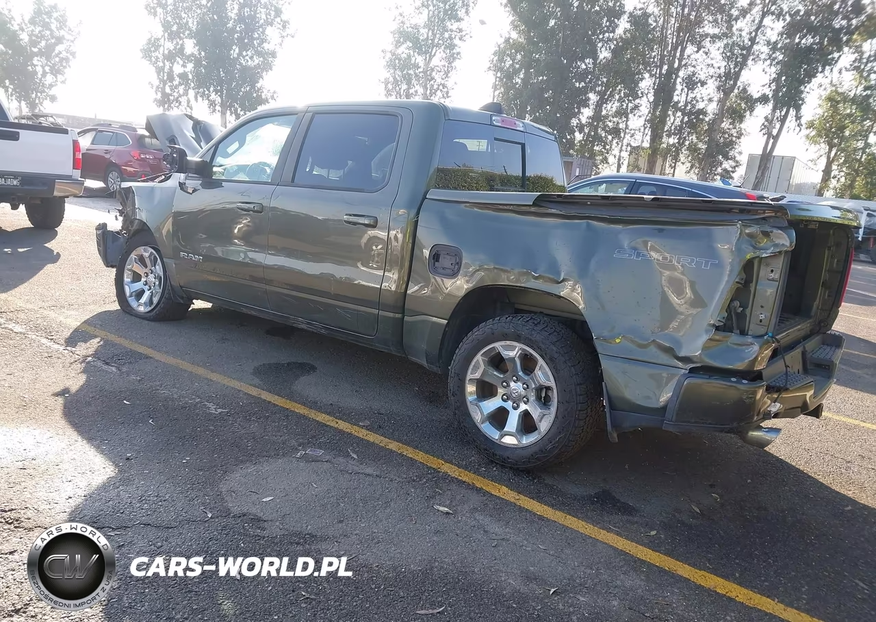 2021 Ram 1500 Big Horn 4X4 5'7 Box VIN:1C6SRFFM6MN612036 - 3