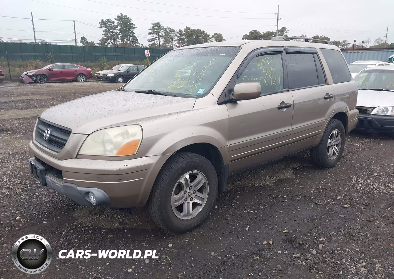 2004 Honda Pilot Ex-L VIN:2HKYF18594H502232 - 2