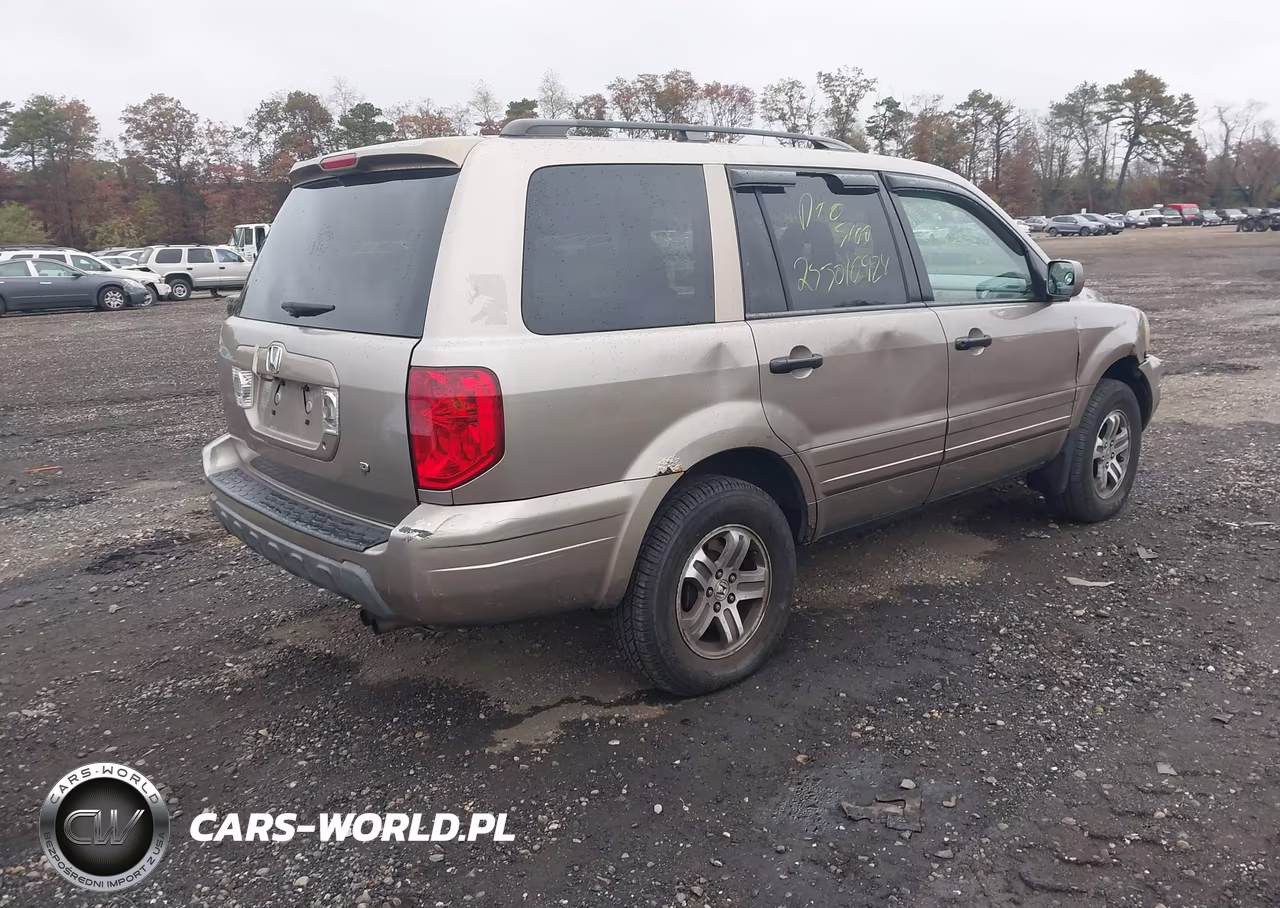2004 Honda Pilot Ex-L VIN:2HKYF18594H502232 - 4