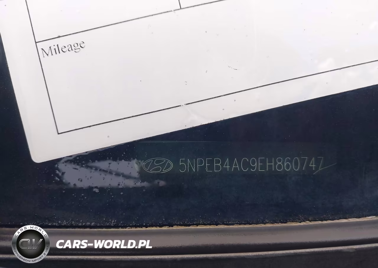 2014 Hyundai Sonata Gls VIN:5NPEB4AC9EH860747 - 12