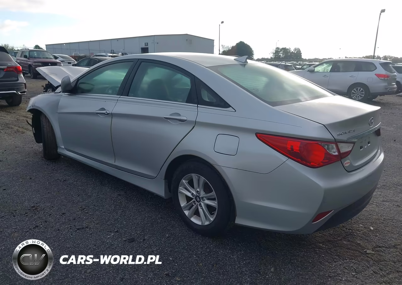 2014 Hyundai Sonata Gls VIN:5NPEB4AC9EH860747 - 3