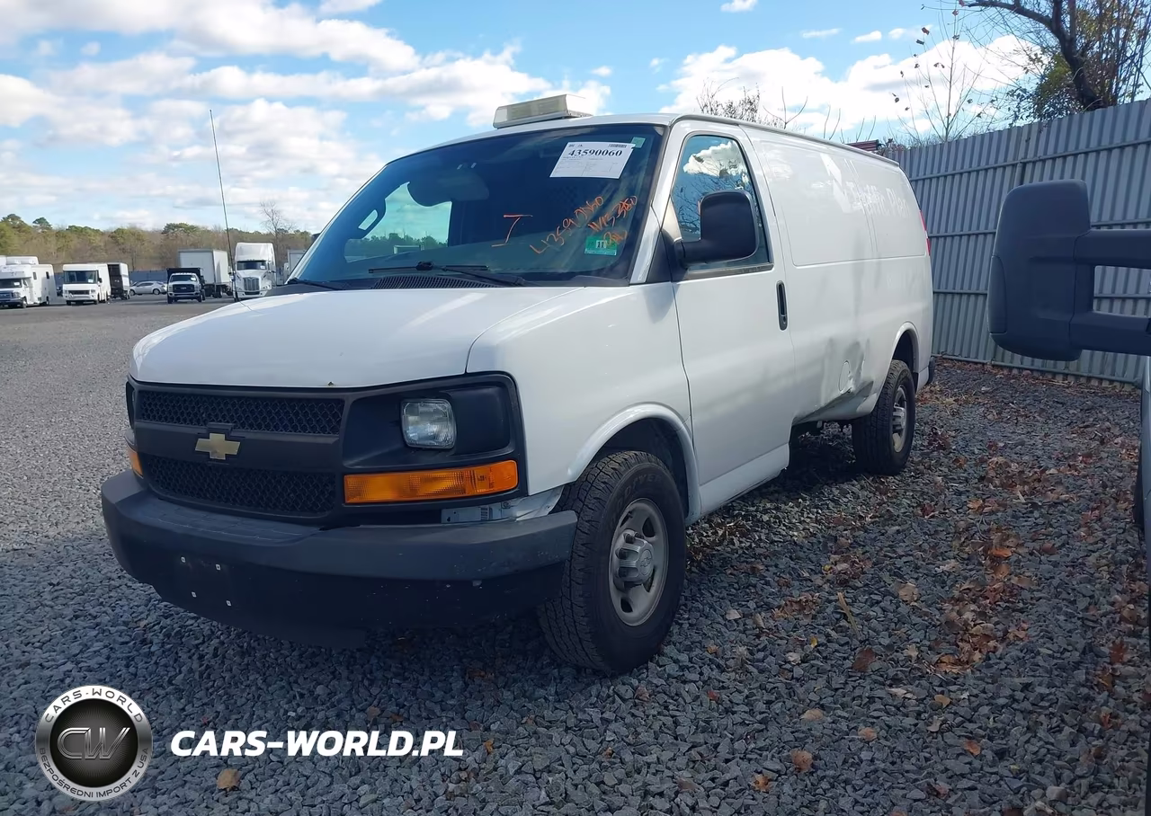 2016 Chevrolet Express 2500 Work Van VIN:1GCWGAFF7G1125671 - 2