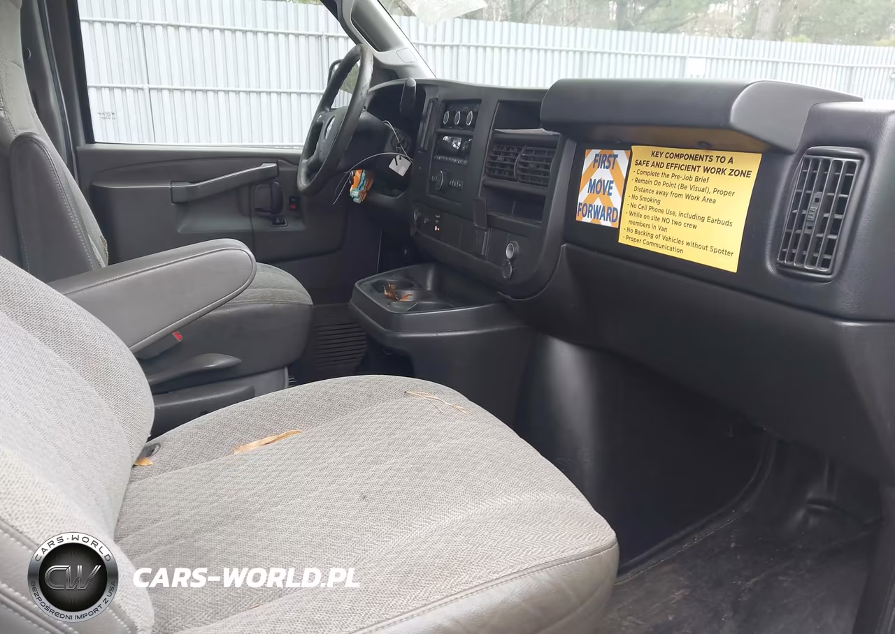2016 Chevrolet Express 2500 Work Van VIN:1GCWGAFF7G1125671 - 5