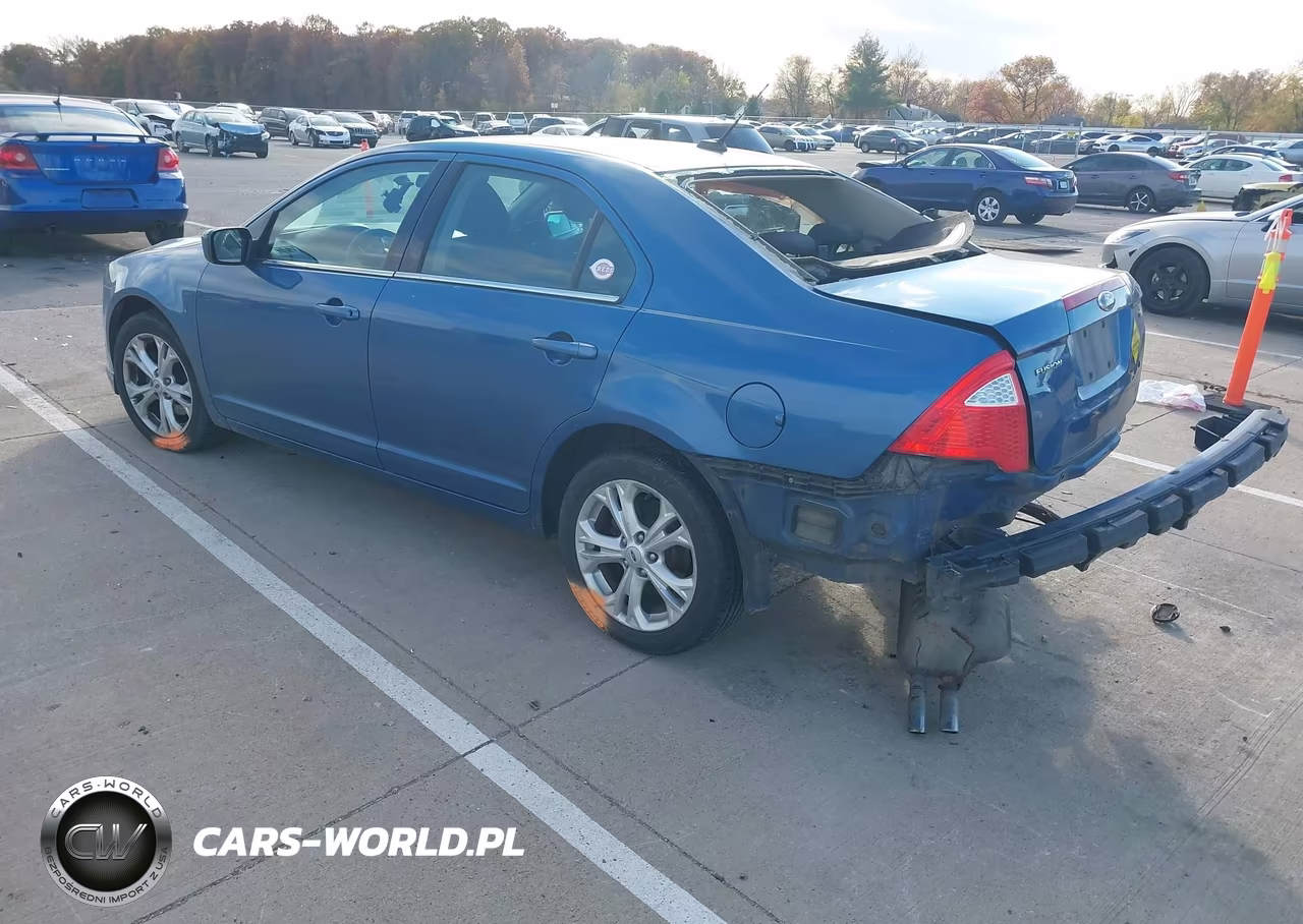 2010 Ford Fusion Se VIN:3FAHP0HA6AR203297 - 3