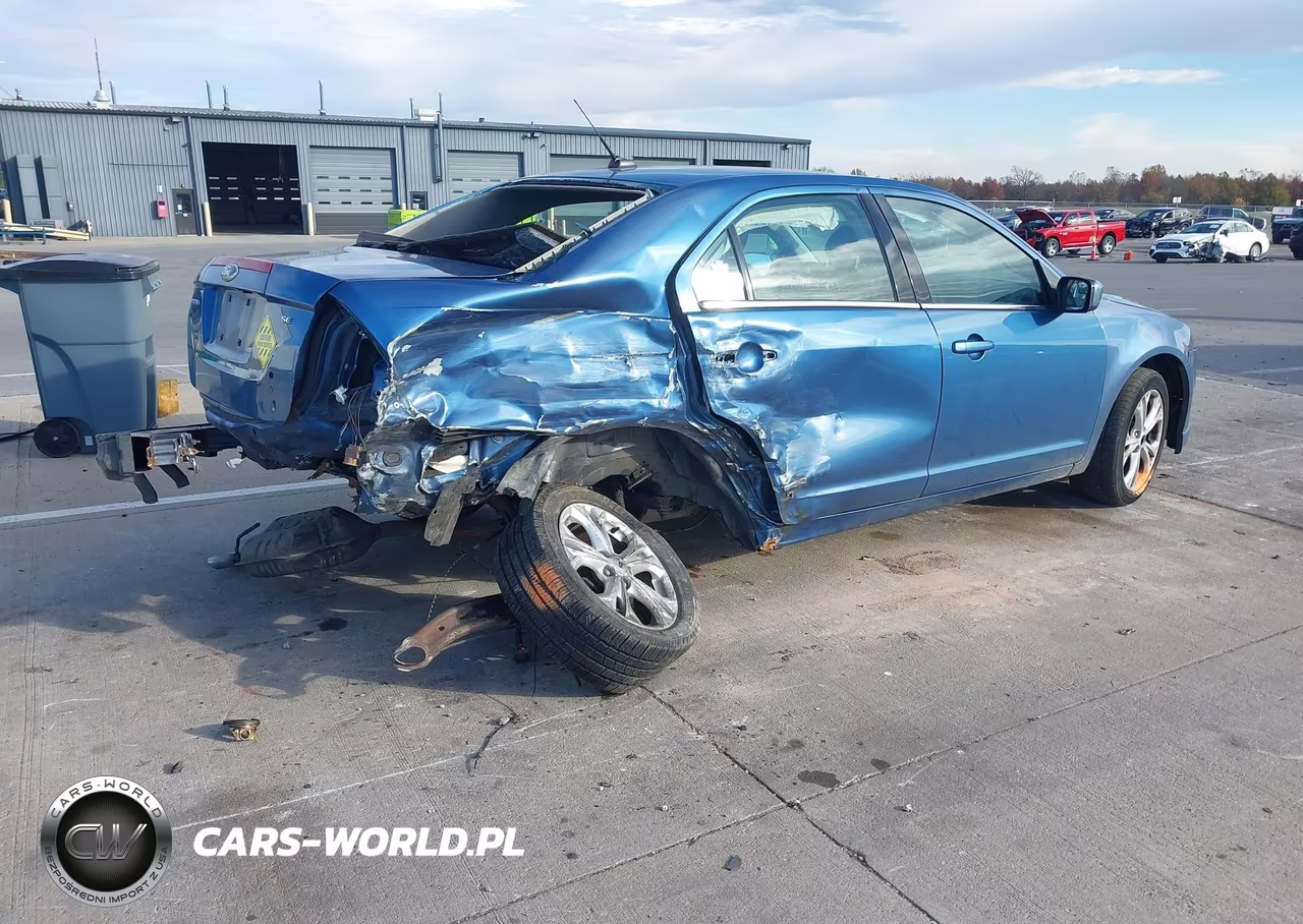 2010 Ford Fusion Se VIN:3FAHP0HA6AR203297 - 4