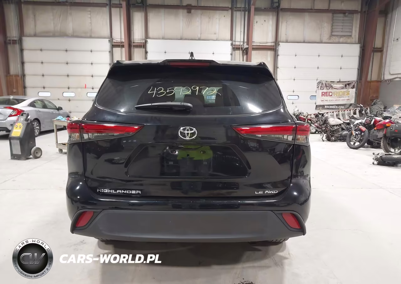 2022 Toyota Highlander Le VIN:5TDBZRBH9NS220134 - 17
