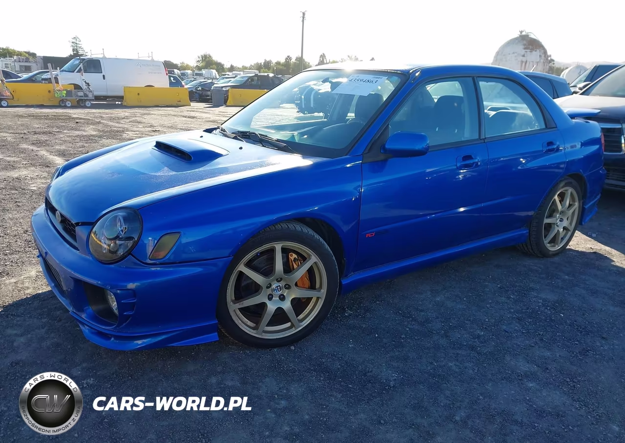 2002 Subaru Impreza Wrx VIN:JF1GD29652G514190 - 2