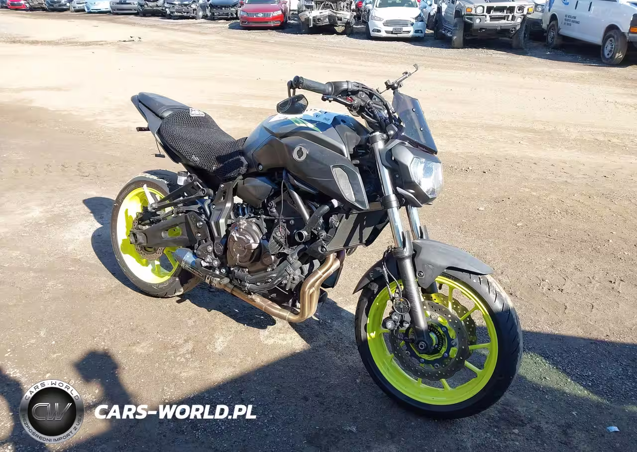 2018 Yamaha Mt07