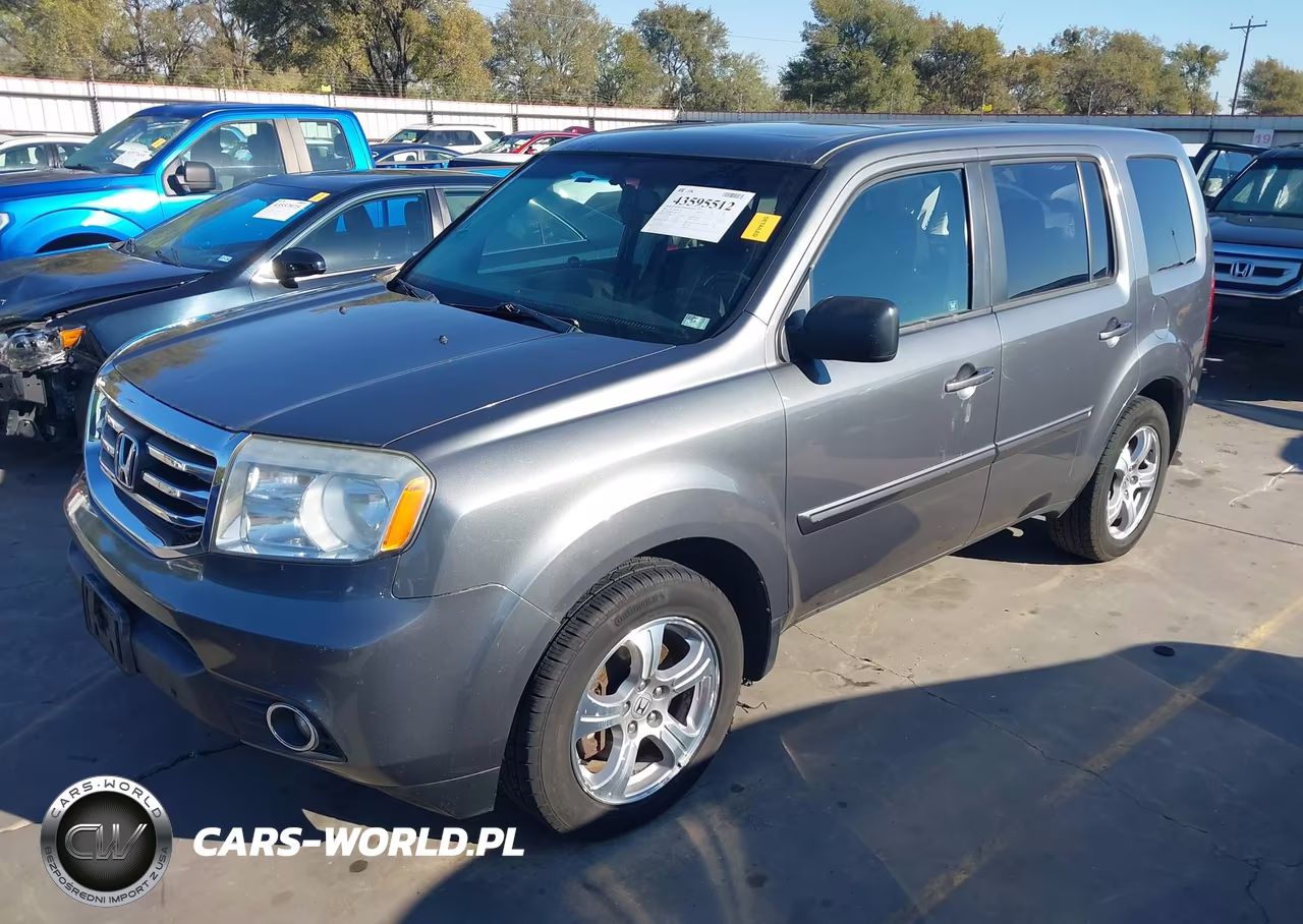 2012 Honda Pilot Ex-L VIN:5FNYF4H57CB061425 - 2