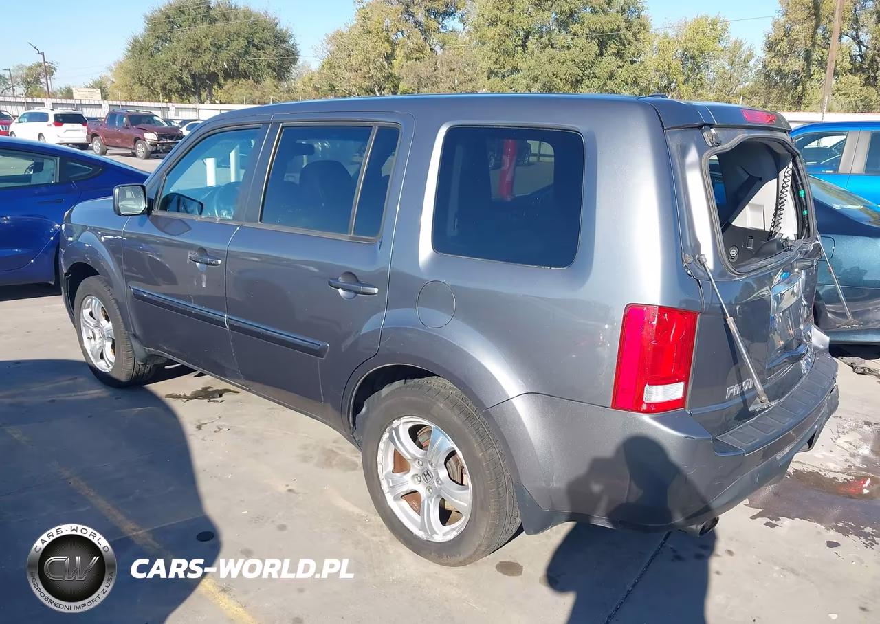 2012 Honda Pilot Ex-L VIN:5FNYF4H57CB061425 - 3