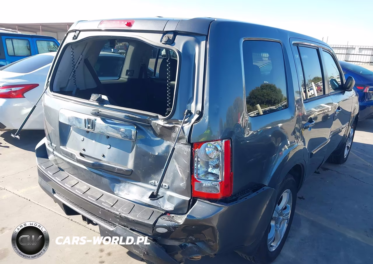 2012 Honda Pilot Ex-L VIN:5FNYF4H57CB061425 - 6