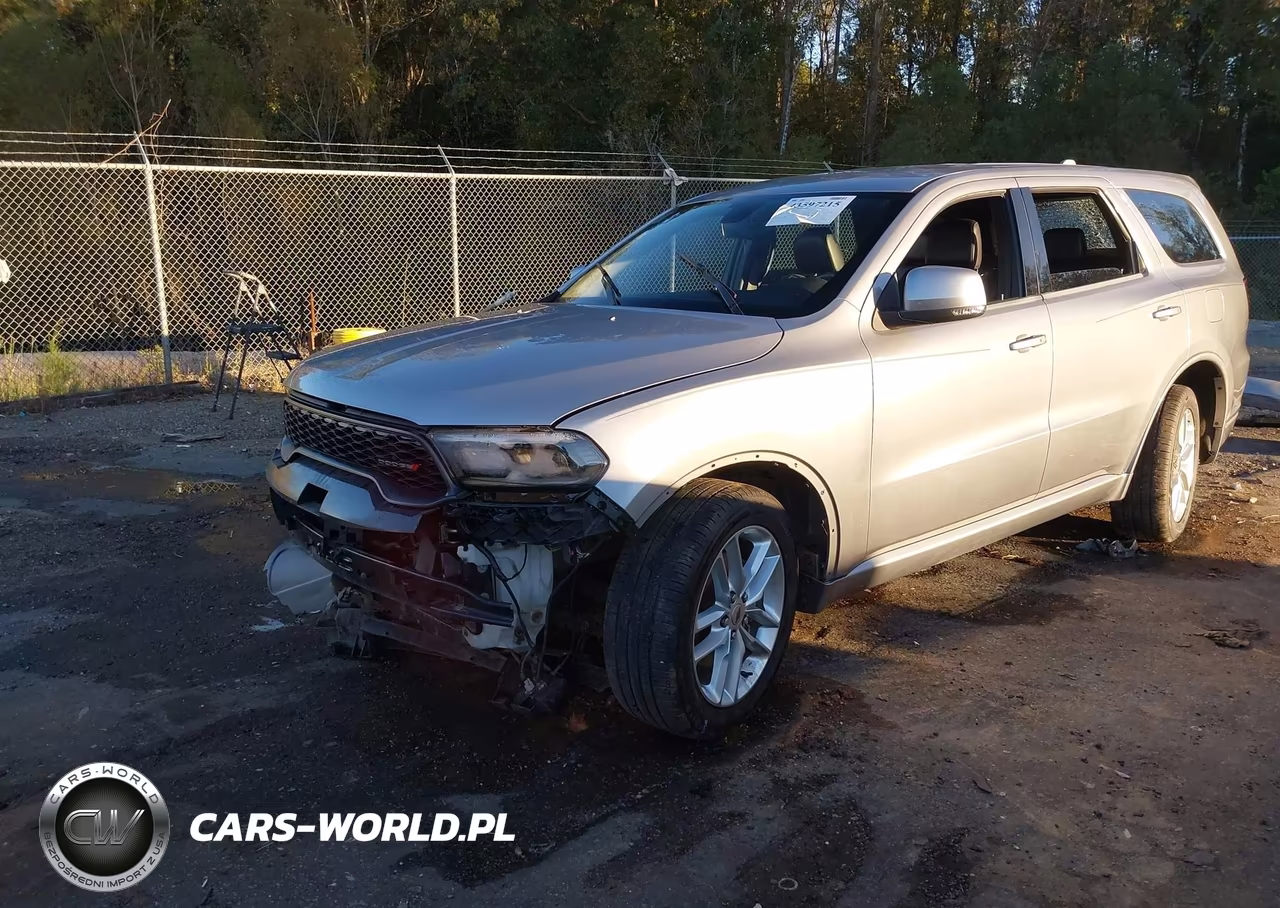 2021 Dodge Durango Gt Plus Awd VIN:1C4RDJDG3MC682806 - 2