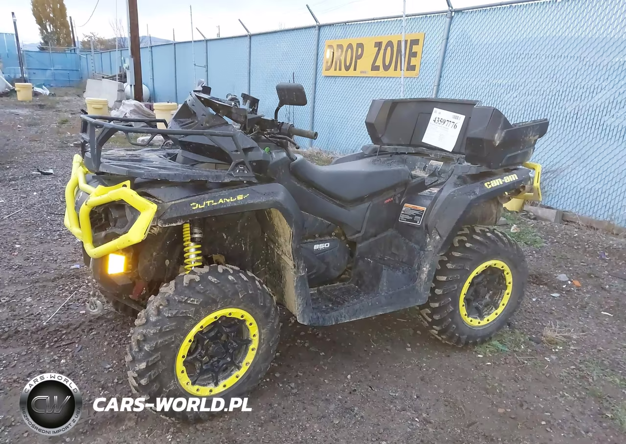 2019 Can-Am Outlander Max Xt 850-Xt-P 850 VIN:3JBLPAU44KJ001572 - 2