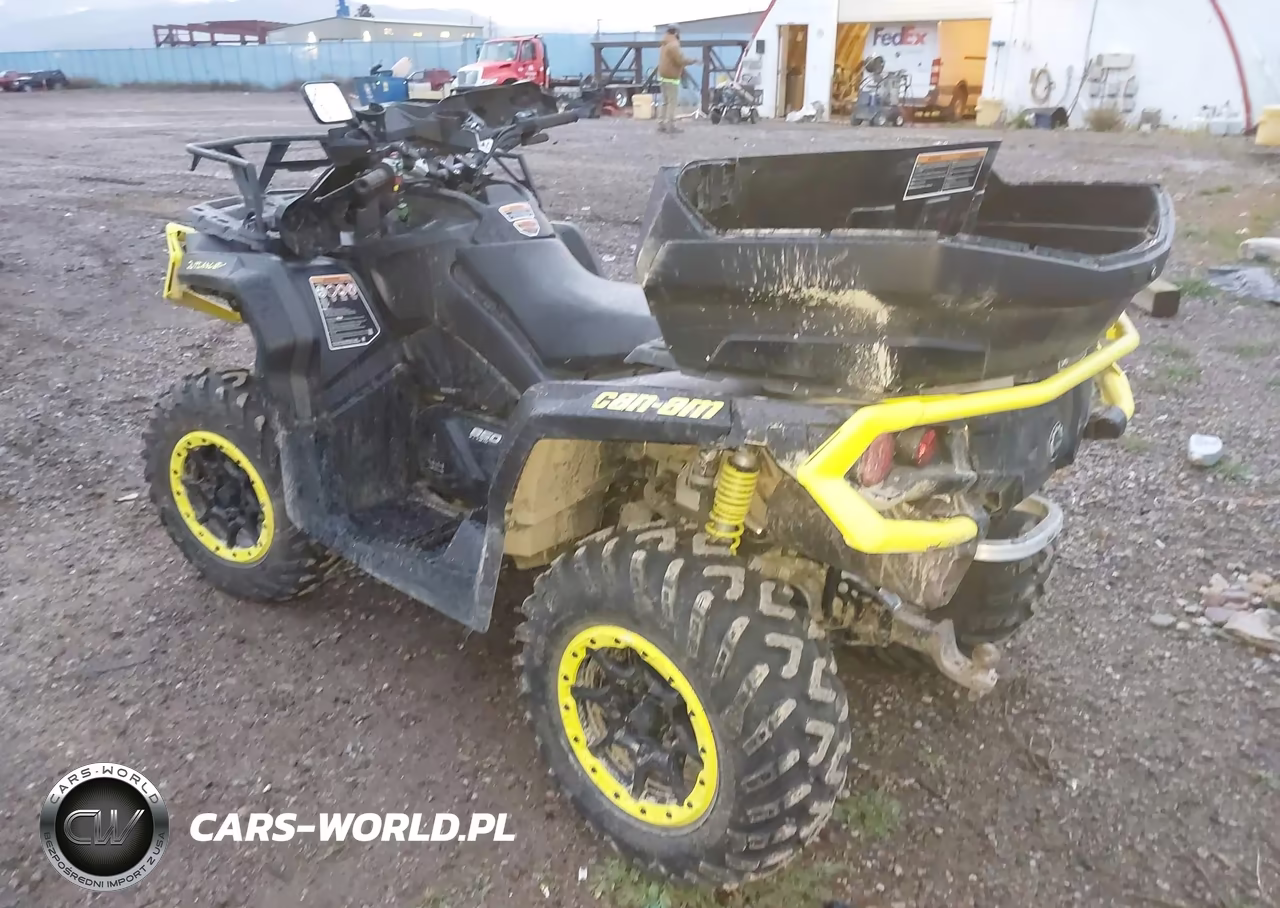 2019 Can-Am Outlander Max Xt 850-Xt-P 850 VIN:3JBLPAU44KJ001572 - 3