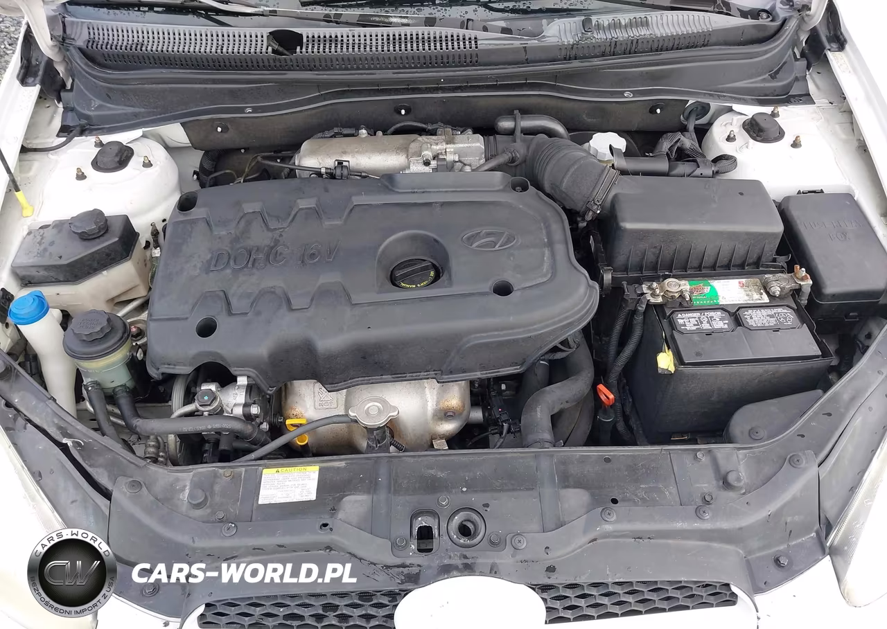 2008 Hyundai Accent Gls VIN:KMHCN46CX8U271073 - 10