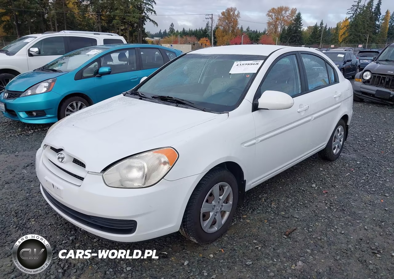 2008 Hyundai Accent Gls VIN:KMHCN46CX8U271073 - 2