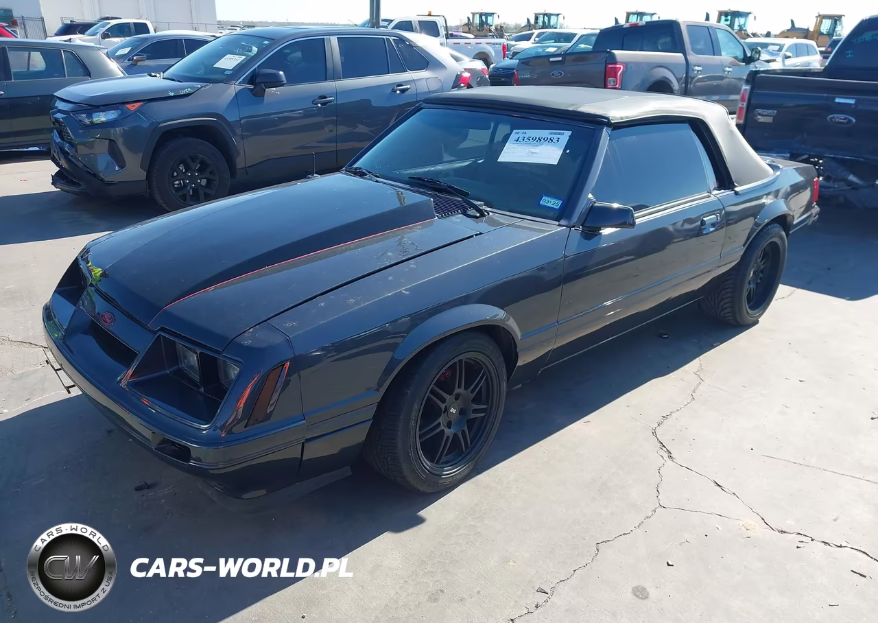 1983 Ford Mustang VIN:1FABP2731DF151468 - 2
