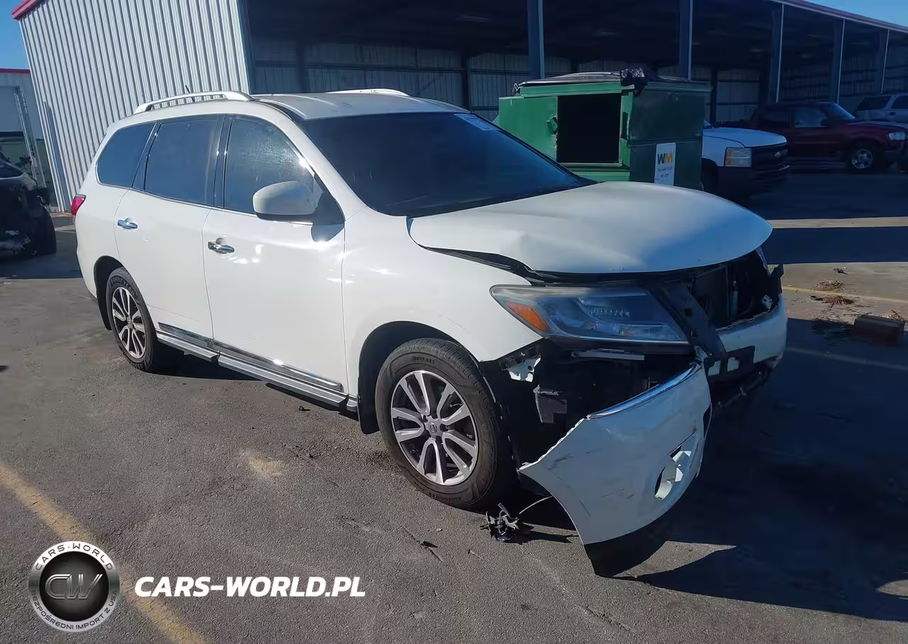 2015 Nissan Pathfinder Platinum-S-Sl-Sv