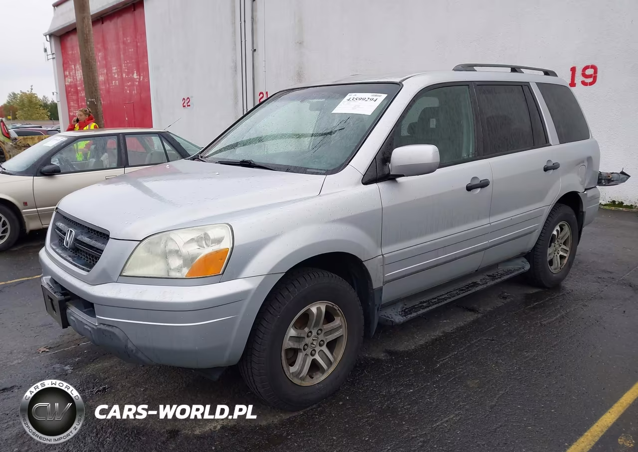 2004 Honda Pilot Ex-L VIN:2HKYF18674H564799 - 2