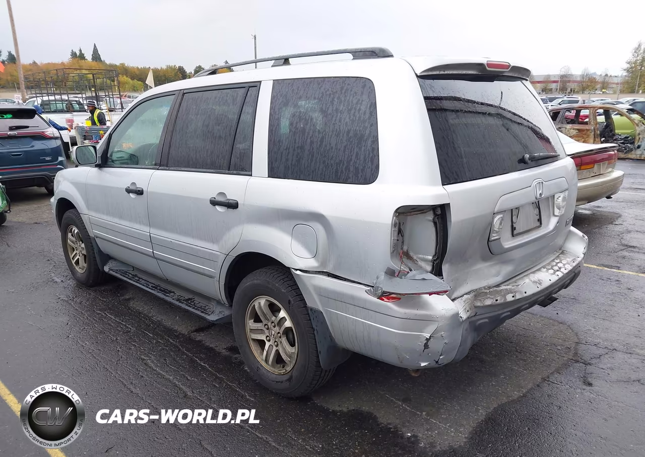 2004 Honda Pilot Ex-L VIN:2HKYF18674H564799 - 3
