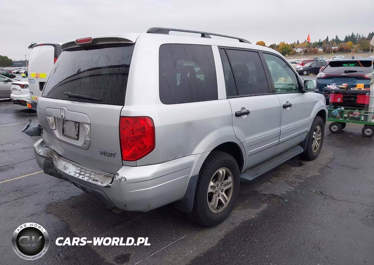 2004 Honda Pilot Ex-L VIN:2HKYF18674H564799 - 4