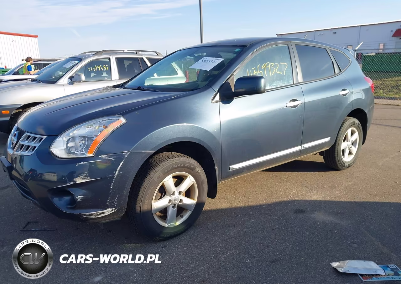2013 Nissan Rogue S VIN:JN8AS5MV6DW118921 - 2