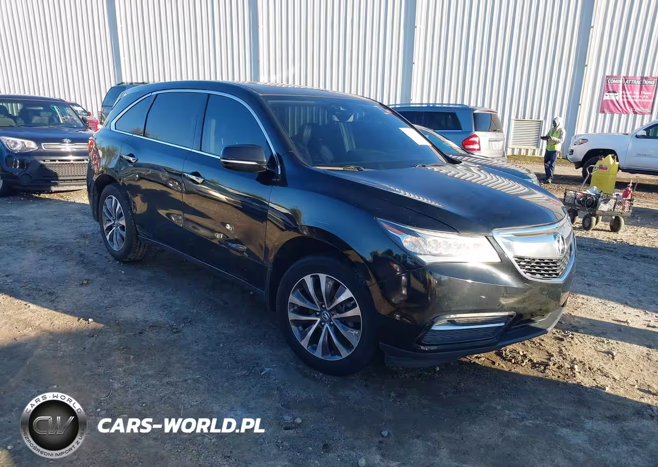 2016 Acura Mdx Technology Acurawatch Plus Packages-Technology Package