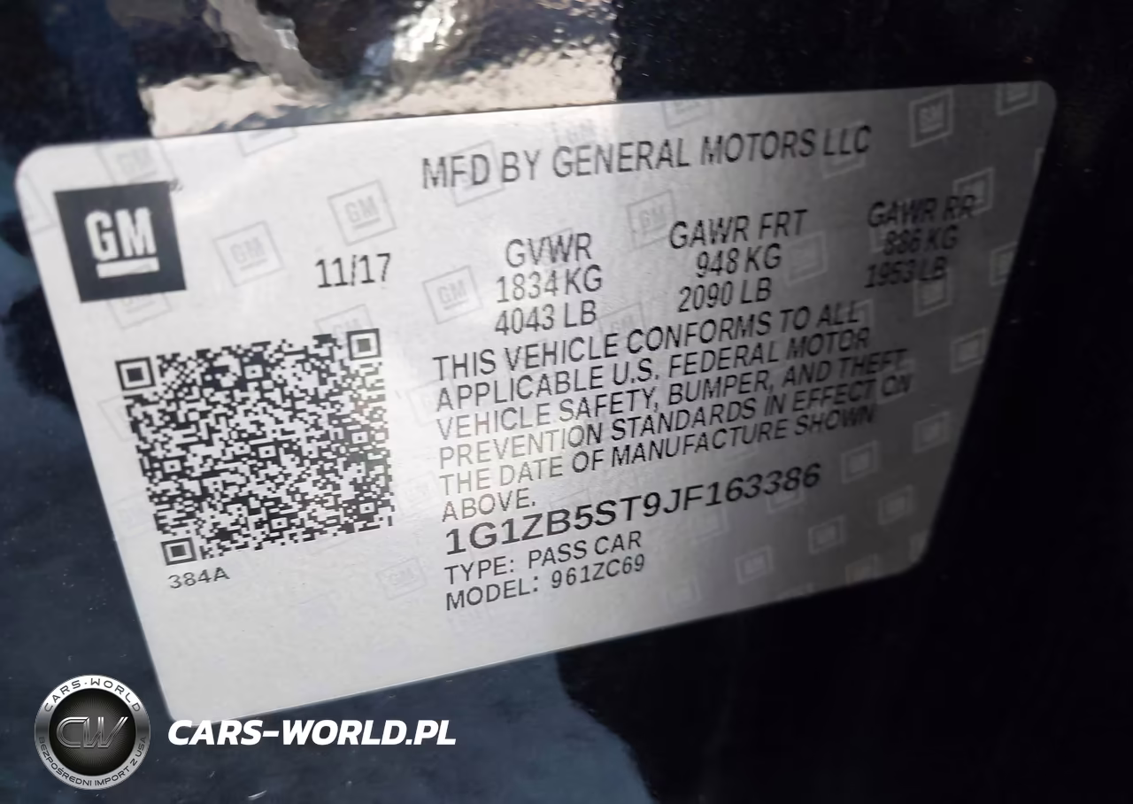 2018 Chevrolet Malibu 1Ls VIN:1G1ZB5ST9JF163386 - 9