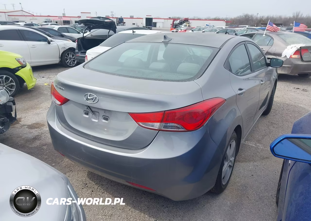 2011 Hyundai Elantra Gls (Ulsan Plant) VIN:KMHDH4AE6BU158538 - 4