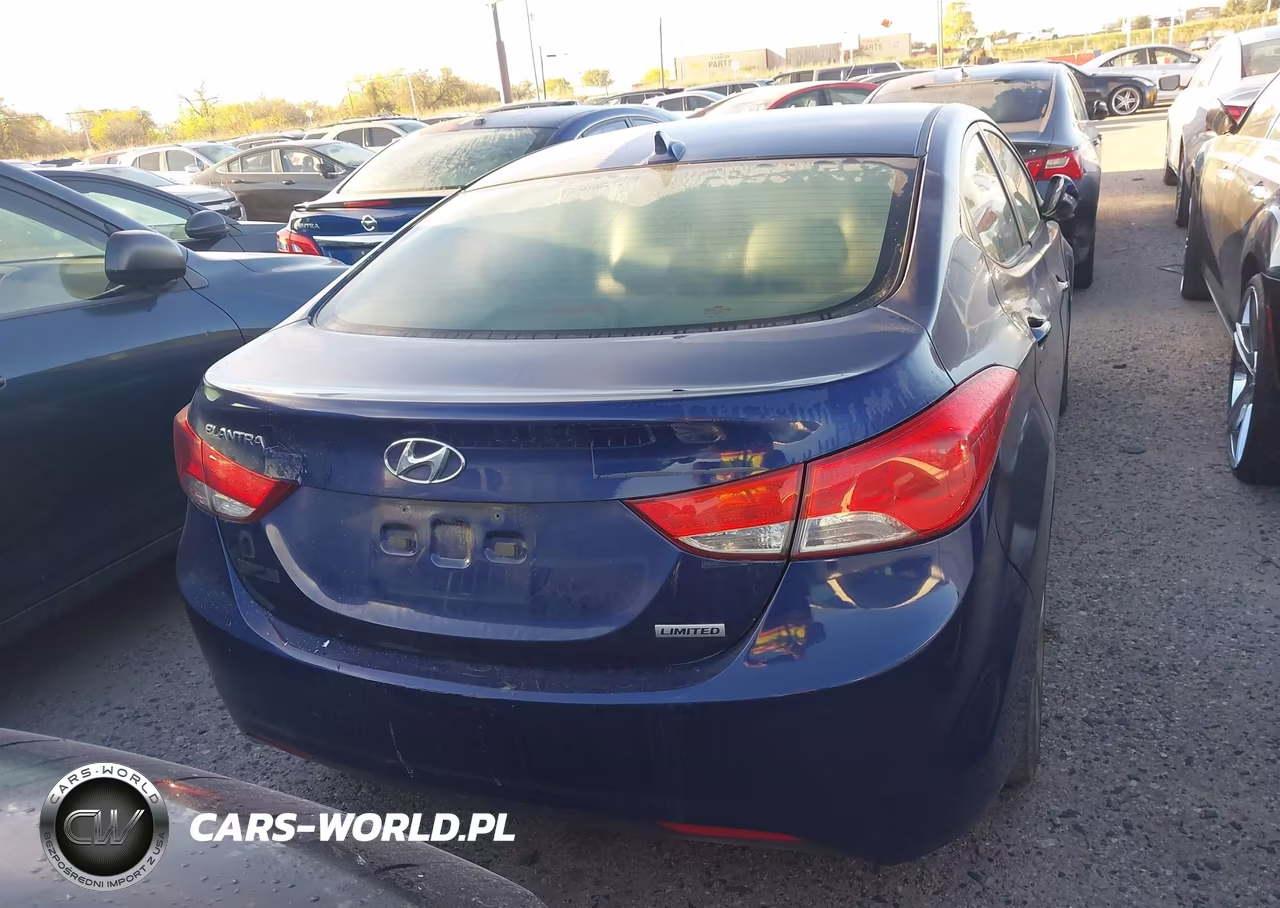2012 Hyundai Elantra Limited VIN:5NPDH4AE3CH111600 - 15