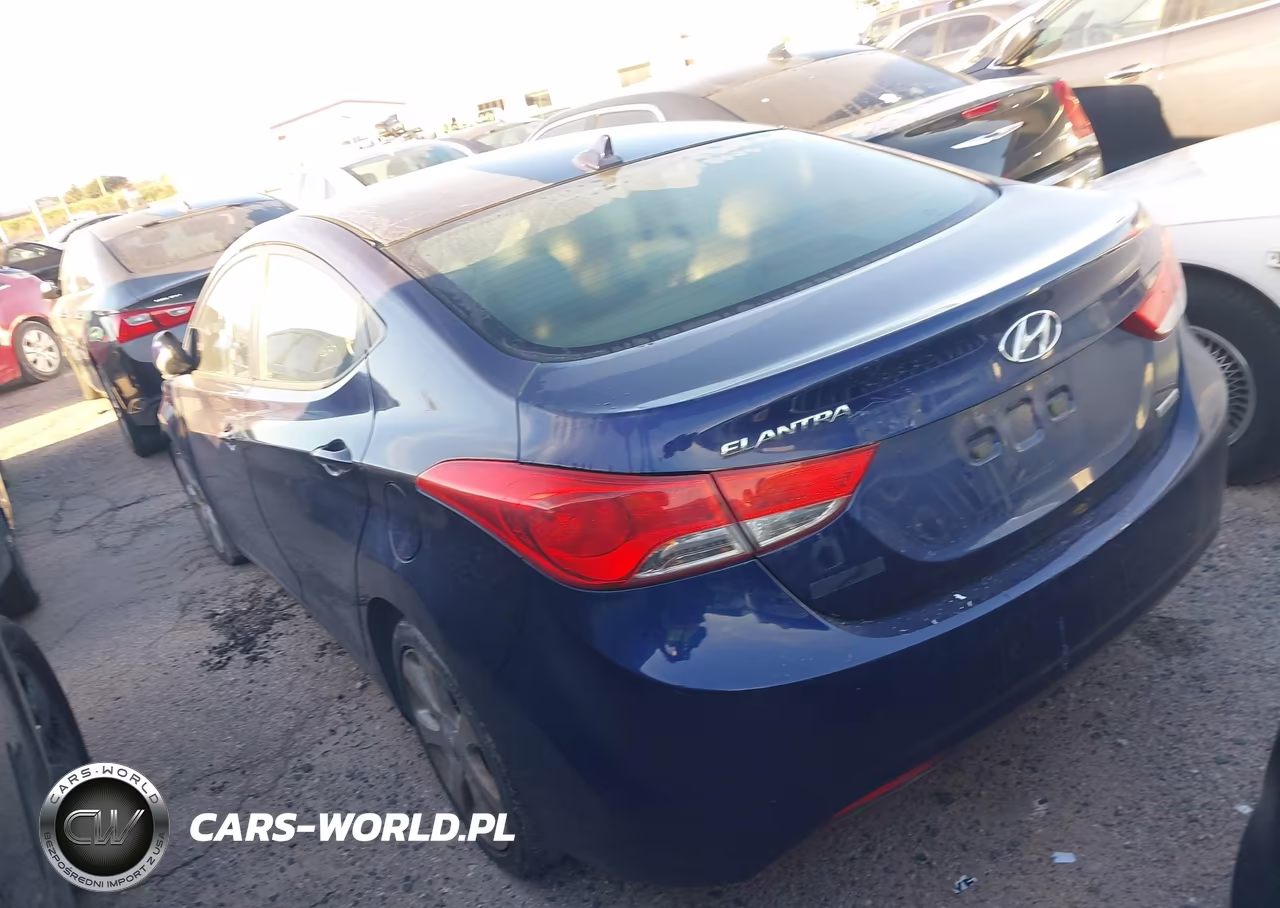 2012 Hyundai Elantra Limited VIN:5NPDH4AE3CH111600 - 3