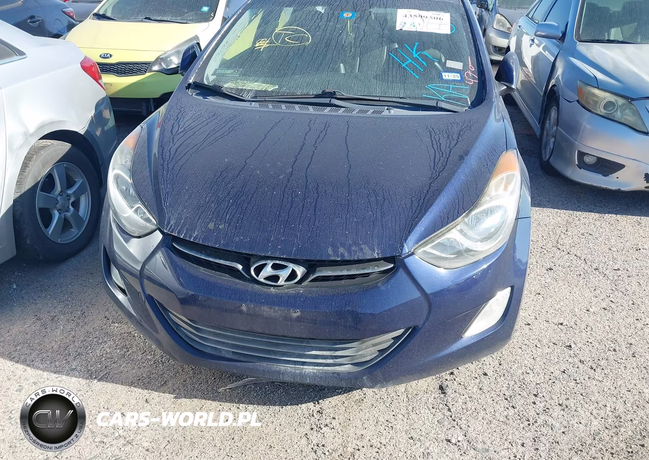 2012 Hyundai Elantra Limited VIN:5NPDH4AE3CH111600 - 6